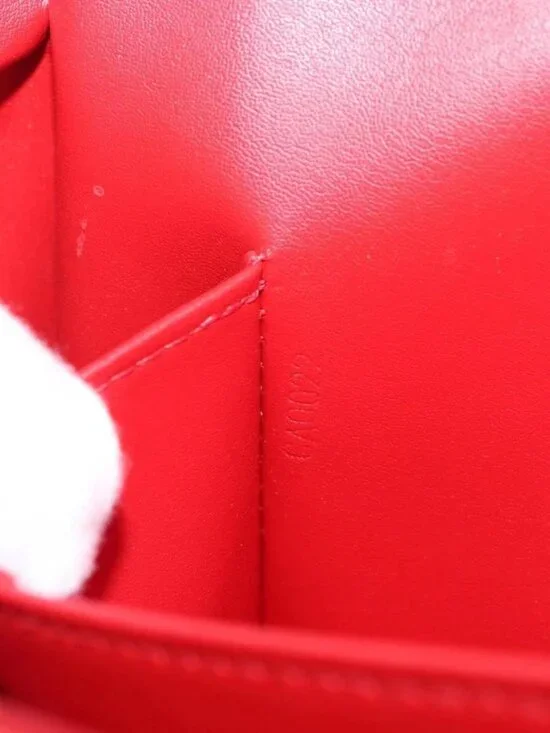 LOUIS VUITTON Monogram Vernis Thompson Street Bag Red M91094 LV Auth 172379 - Picture 11 of 16